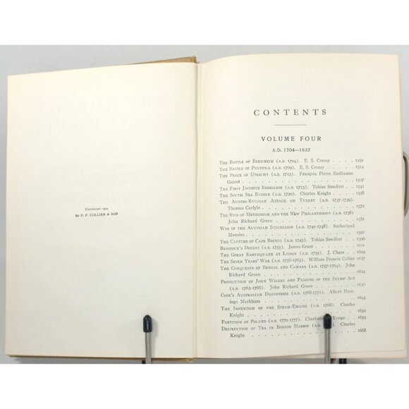 The World's Great Events In 5 Volumes: Vol Four, Esther Singleton 1903 Antique - Picture 5 of 10